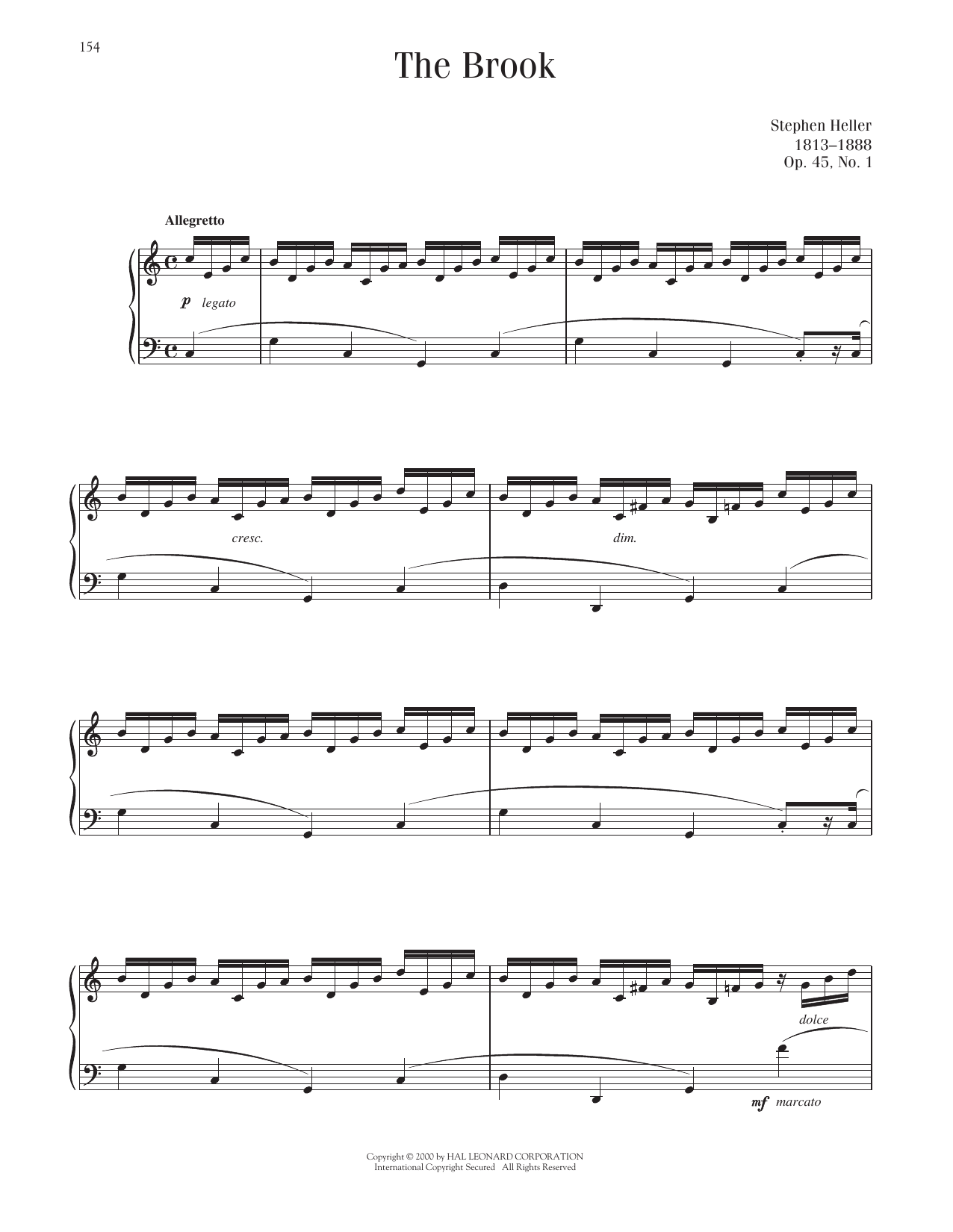 Product picture to: The Brook, Op. 45, No. 1