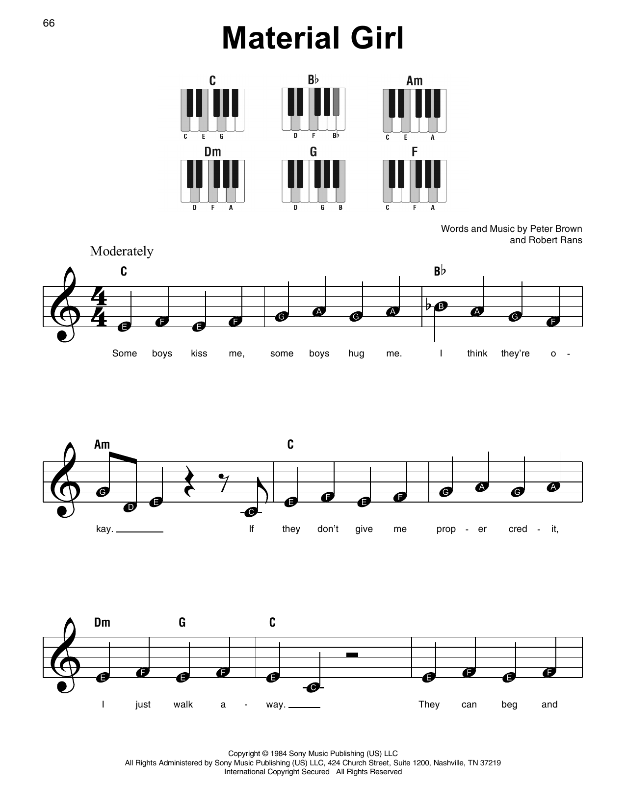 Produktbild zu:  Material Girl - Madonna