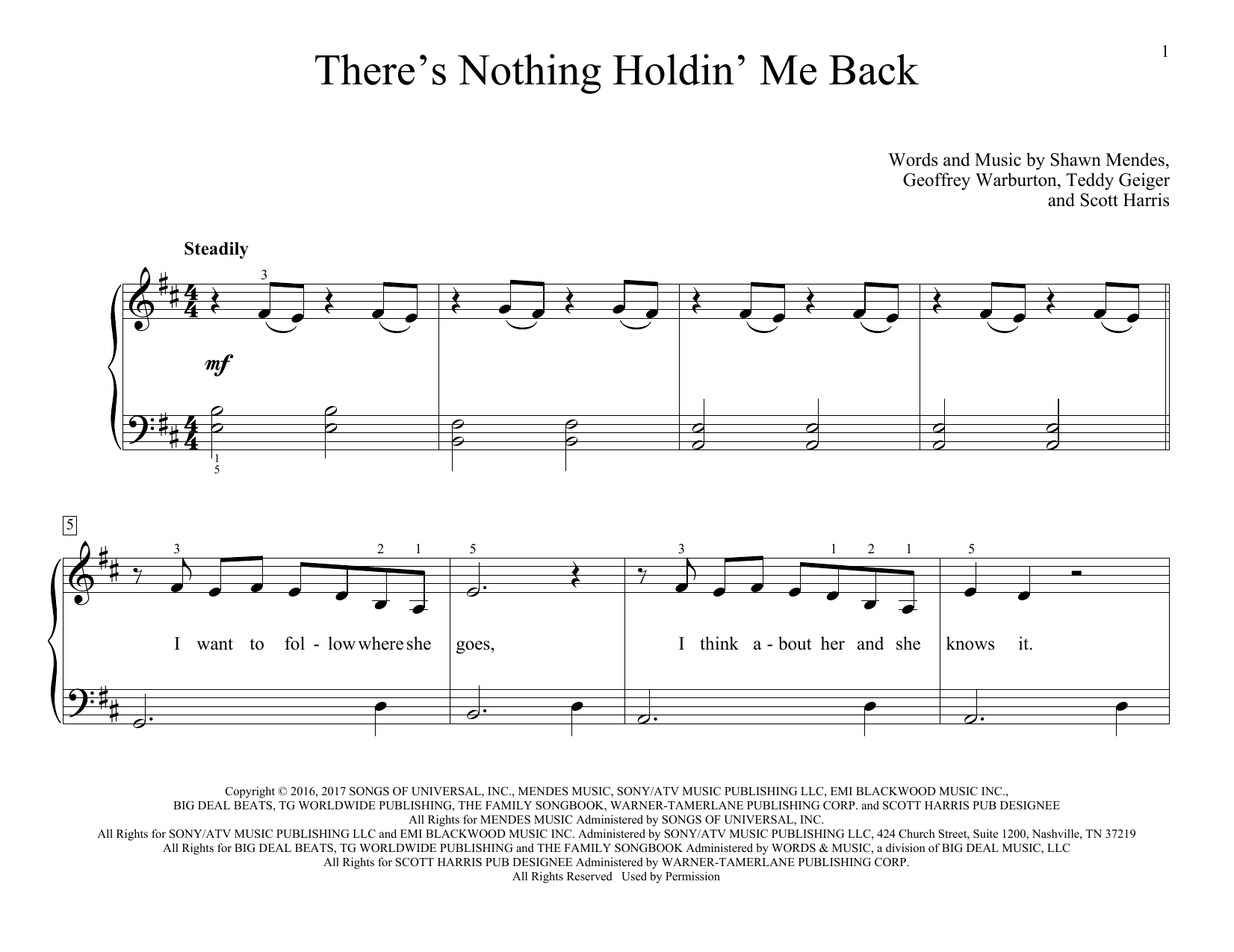Produktbild zu: There's Nothing Holdin' Me Back