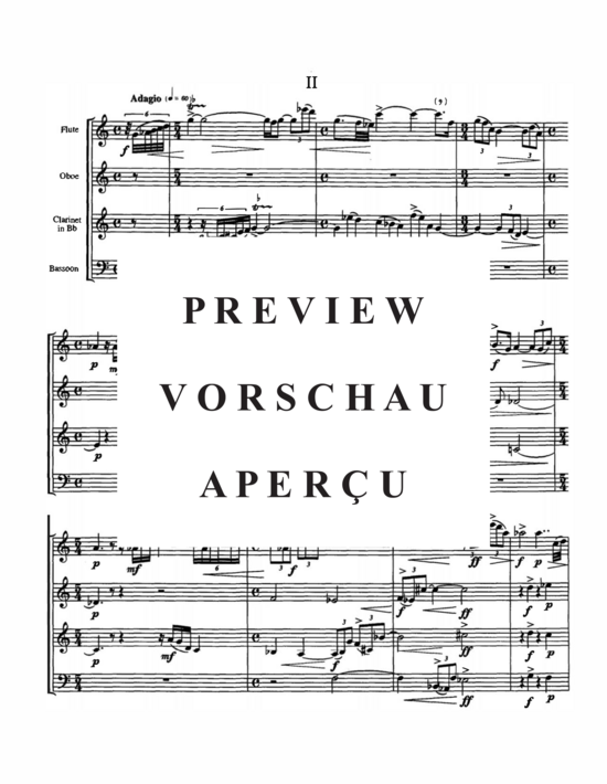 Produktgalerie: Seite 17 von 21 Winter Winds , , (Flöte, Oboe, Klarinette und Fagott)