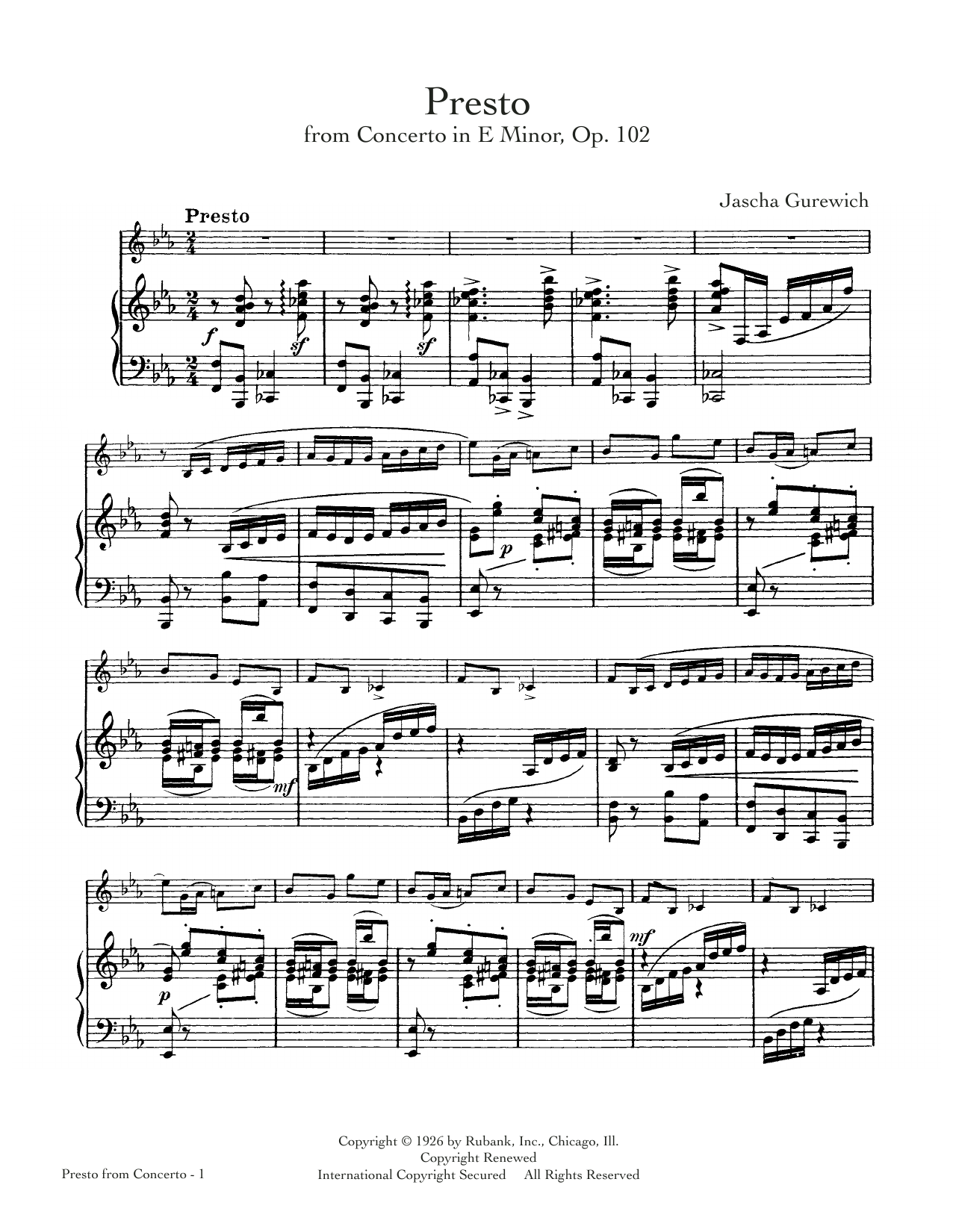 Product gallery: Page 1 of 1 Presto, Leroy Ostransky