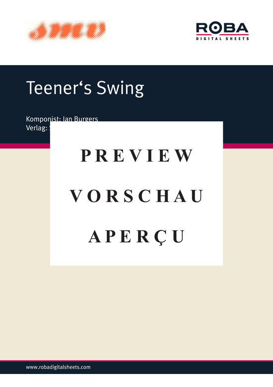 Product gallery: Page 2 of 3 Teener´s Swing , Burgers, Jan, Piano Solo