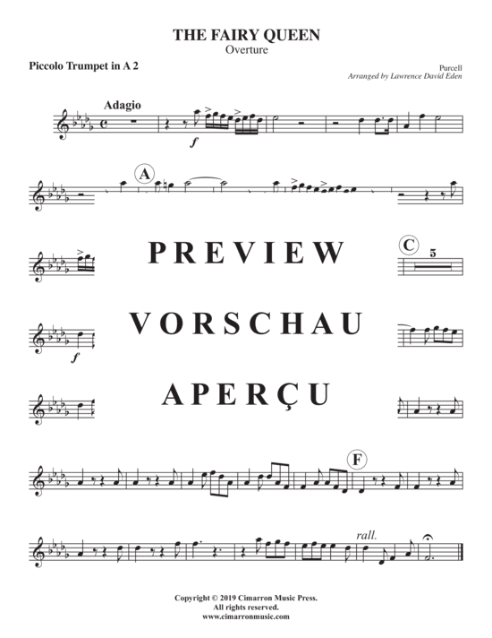 Product gallery: Page 11 of 16 Fairy Queen, The , , (Brass Sextet)