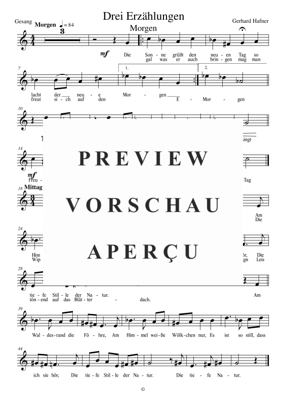 Product gallery: Page 11 of 11 Drei Erzählungen, , (medium voice and piano)
