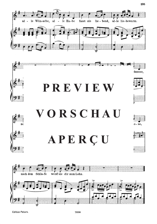 gallery: Wiegenlied (Lullaby) , ,  D.498 Schlafe, schlafe, holder süsser Knabe (Gesang mittel + Klavier)