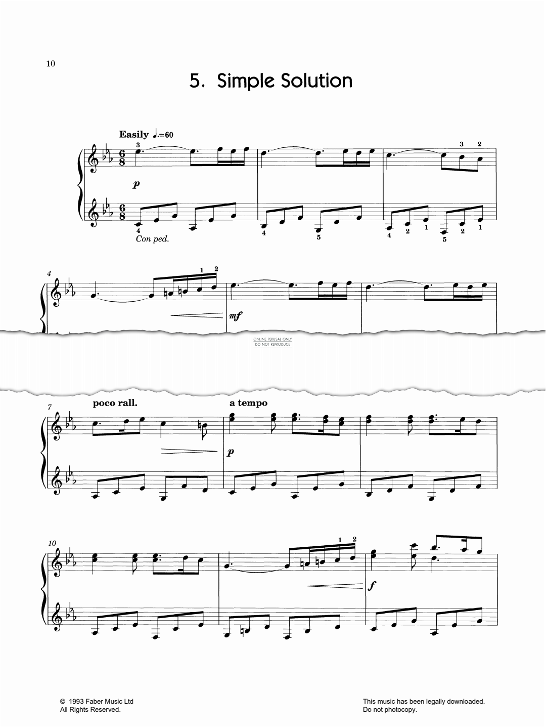 Produktbild zu: Simple Solution (from 'More Jazzin' About')