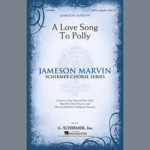 cover: A Love Song To Polly, Jameson Marvin