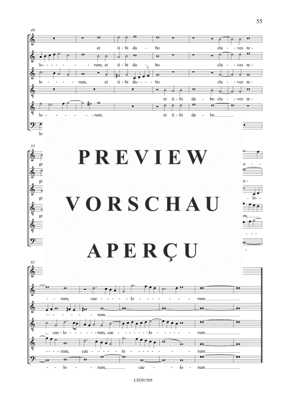 Produktgalerie: Seite 9 von 9 Tu es Petrus / Quodcum ligaveris, , Gemischter Chor 6-stimmig