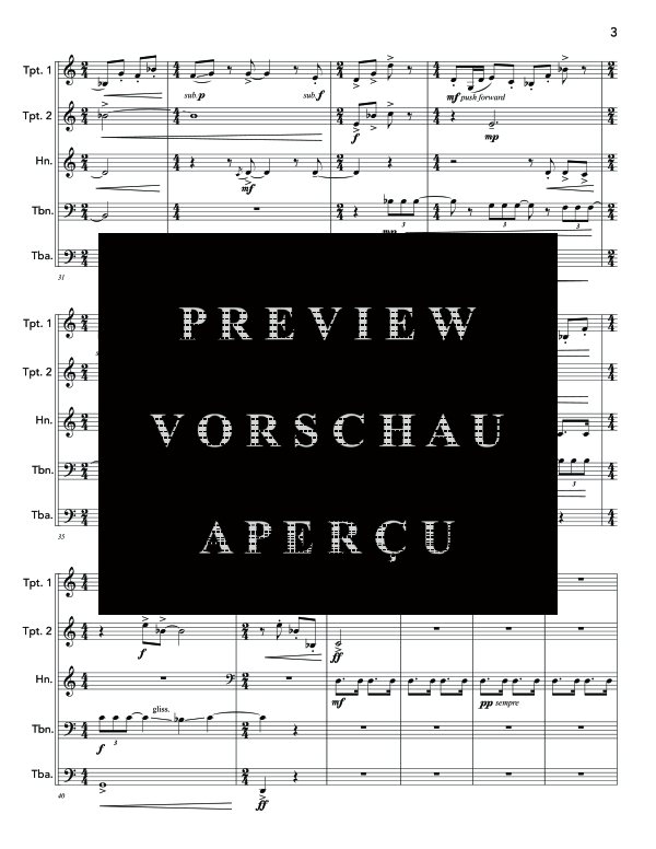 Produktgalerie: Seite 7 von 11 Conquered Quest, The, , (Blechbläser Quintett)