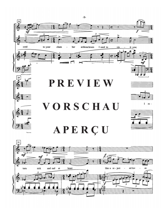 Product gallery: Page 15 of 21 Love Letters , , (soprano/tenor, violin & piano)