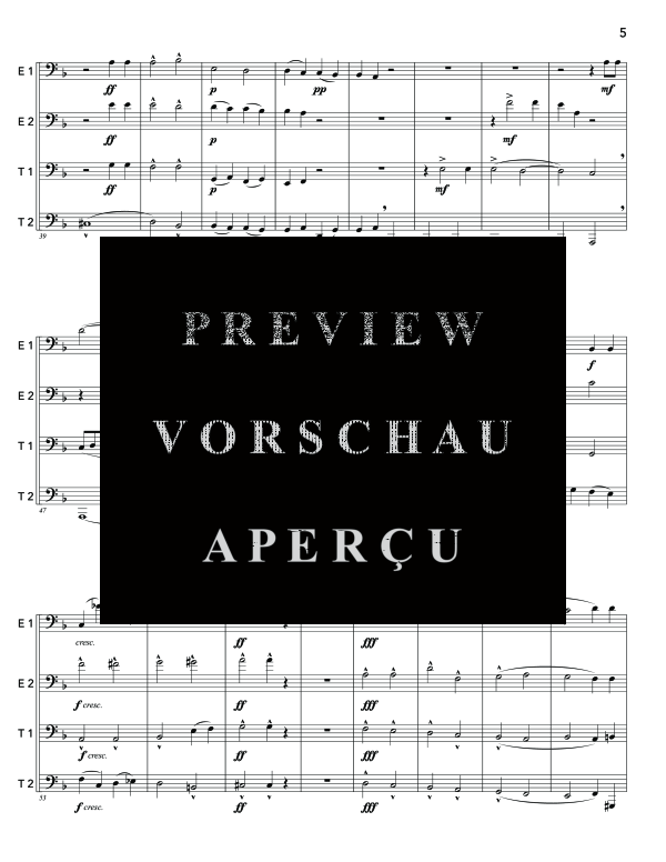 Product gallery: Page 9 of 11 Two Motets, , (Tuba Quartett EETT)