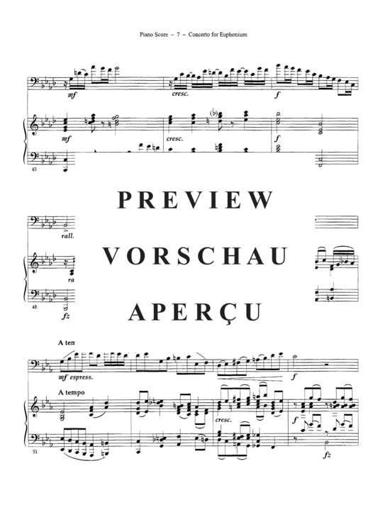 Product gallery: Page 9 of 21 Concerto , , (euphonium + piano)