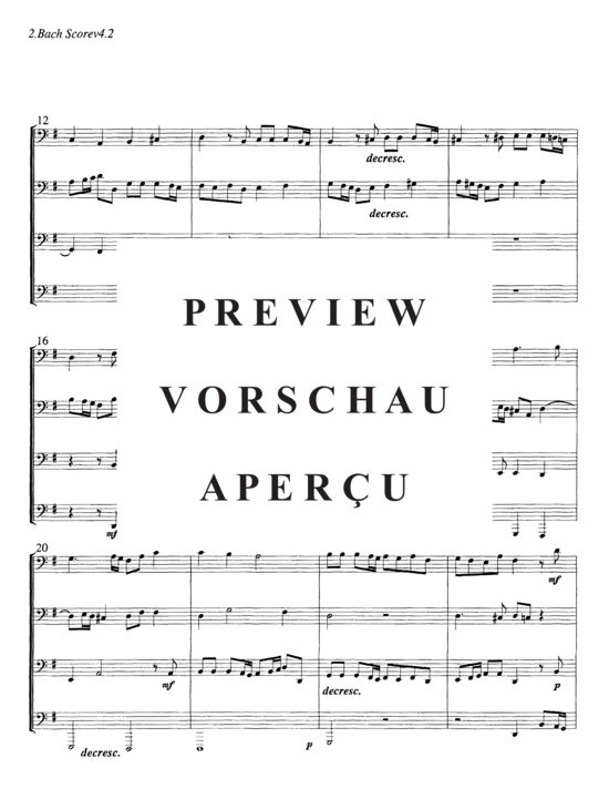 Product gallery: Page 4 of 18 Fuga, from Organ Works IX , , (Tuba Quartett EETT)