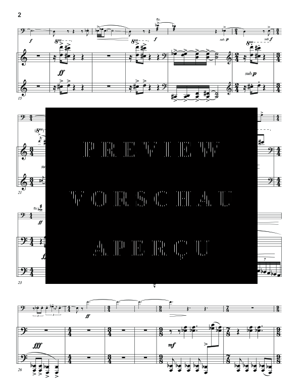 gallery: Secrets of the Paper Tiger, , (euphonium and piano)