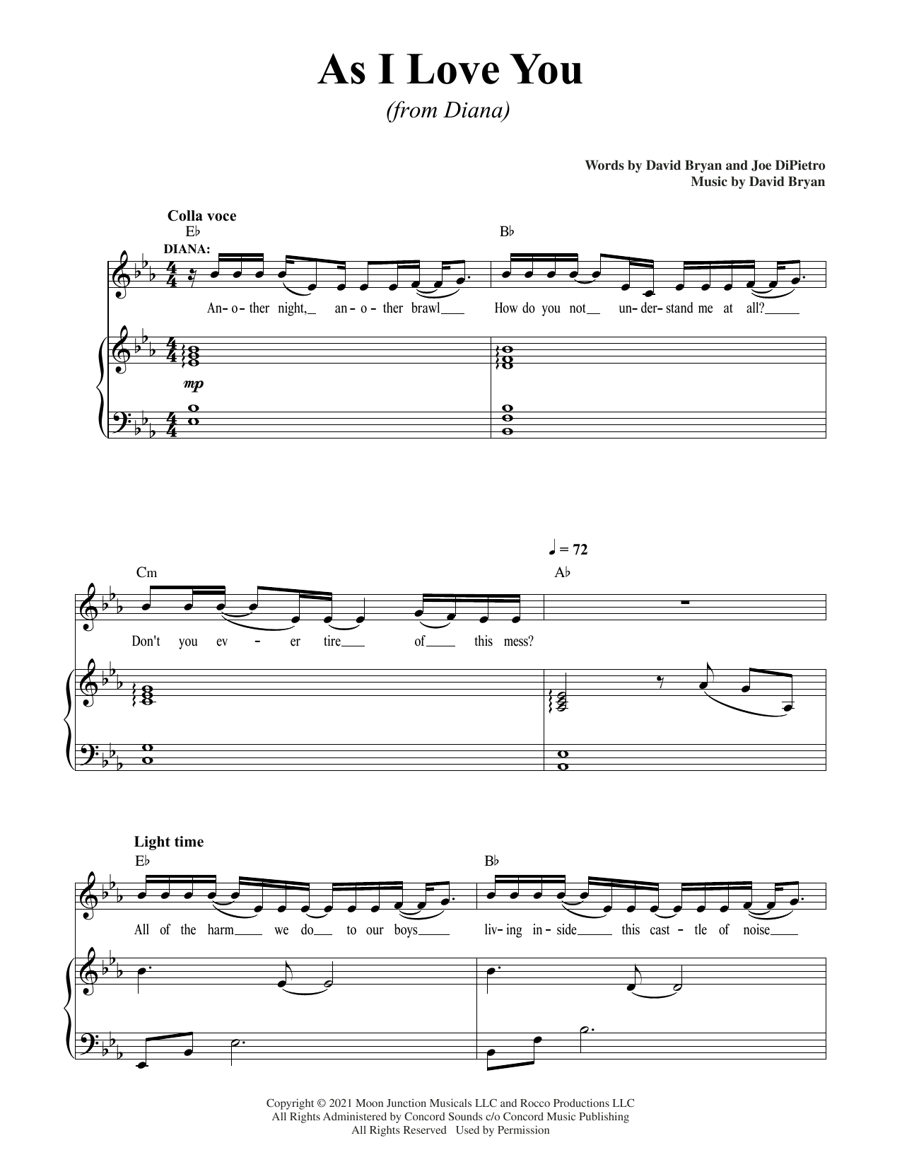 Produktbild zu: As I Love You (from Diana)