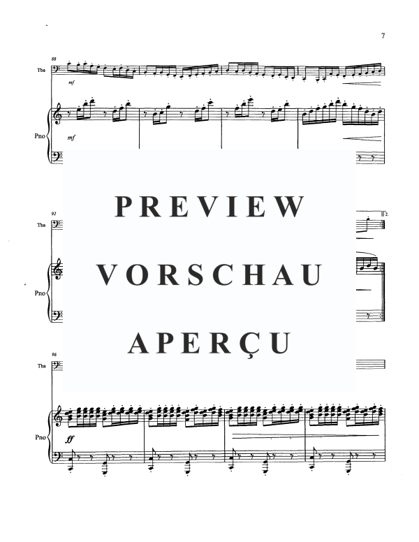 Produktgalerie: Seite 10 von 11 Concerto, , Tuba und Klavier