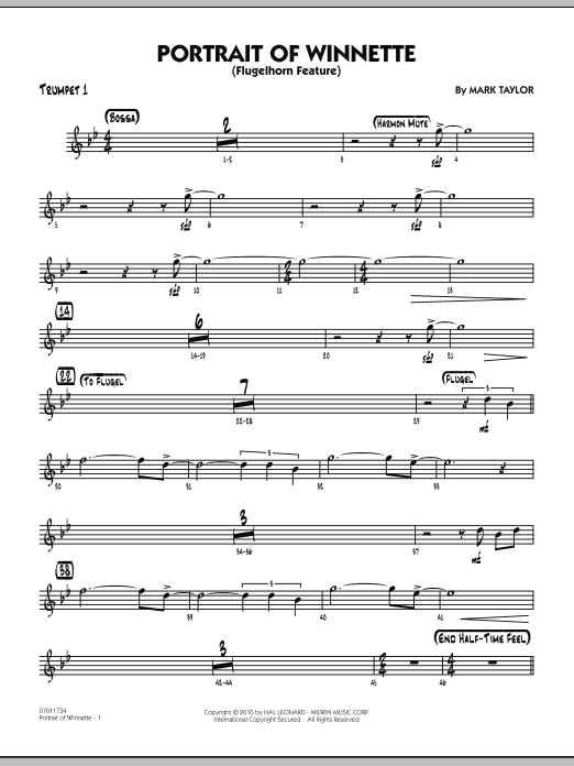 Produktgalerie: Seite 1 von 1 Portrait Of Winnette - Trumpet 1, 