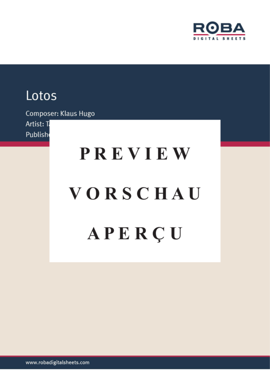 Product gallery: Page 2 of 4 Lotos , , Piano and Voice