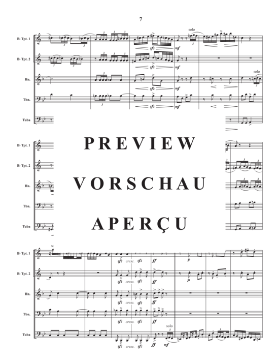 Produktgalerie: Seite 9 von 21 Rondino Brilliante , , (Blechbläserquintett)