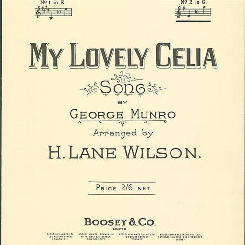cover: My Lovely Celia, George Munro