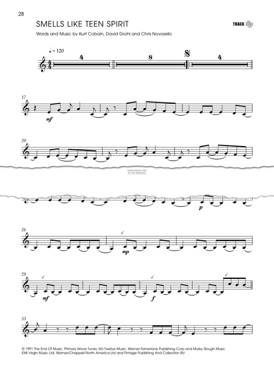 Product gallery: Page 1 of 1 Smells Like Teen Spirit, Nirvana