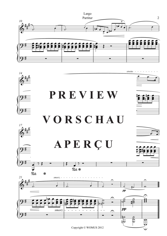 Produktgalerie: Seite 3 von 4 Largo op. 28 Nr. 4 , , (Trompete in B + Klavier)