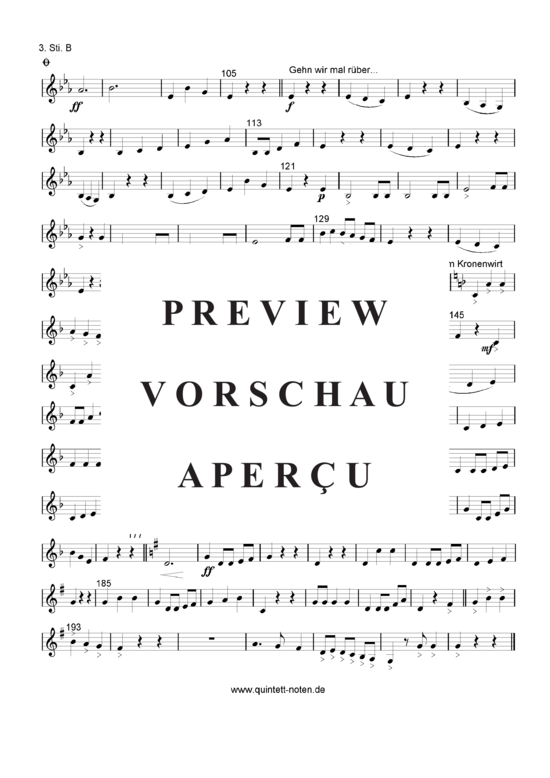 Product gallery: Page 17 of 21 German-Schunkel-Medley , Blasorchester Fatamo, (trombone/tenor horn trio)