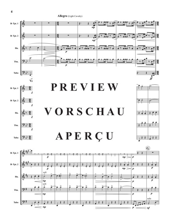 Produktgalerie: Seite 6 von 19 Over the Waves , , (Blechbläserquintett)