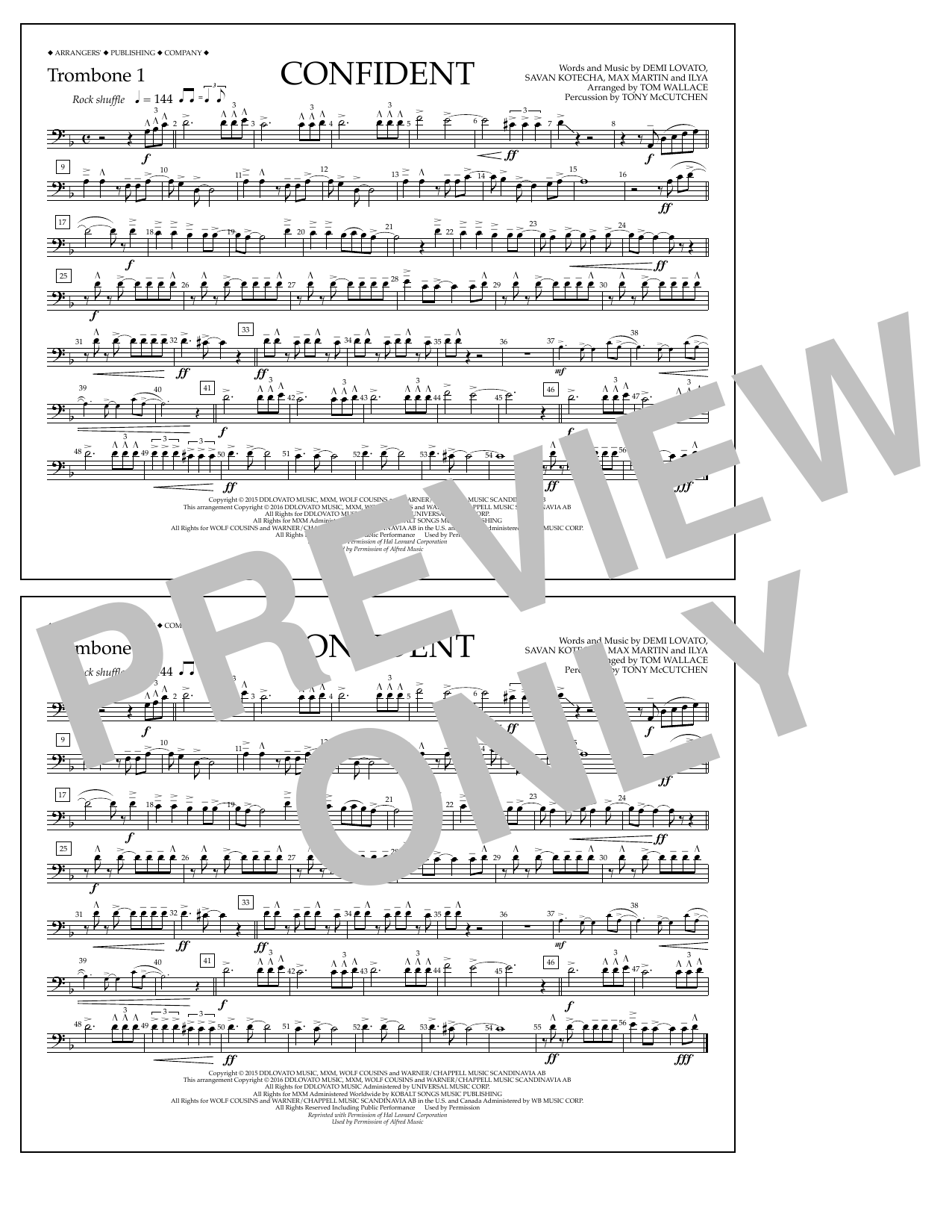 Produktbild zu: Confident - Trombone 1