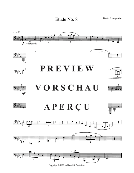 Product gallery: Page 12 of 21 Seventeen Etudes for Tuba , , (Tuba Solo)