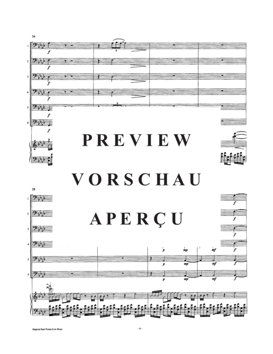 Produktgalerie: Seite 6 von 21 Into the Magical Rain Forest , , (Tuba Ensemble 1-6 Tuben + Tape)