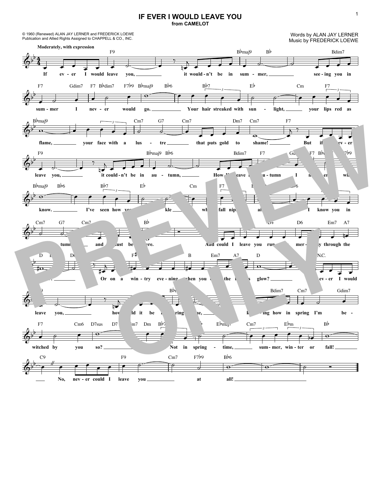 Produktbild zu: If Ever I Would Leave You