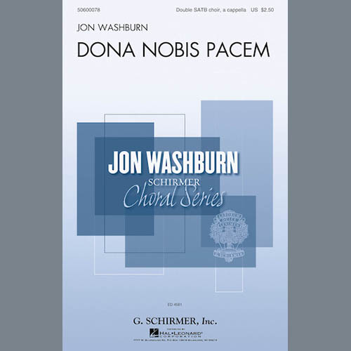 cover: Dona Nobis Pacem, Jon Washburn, Chor