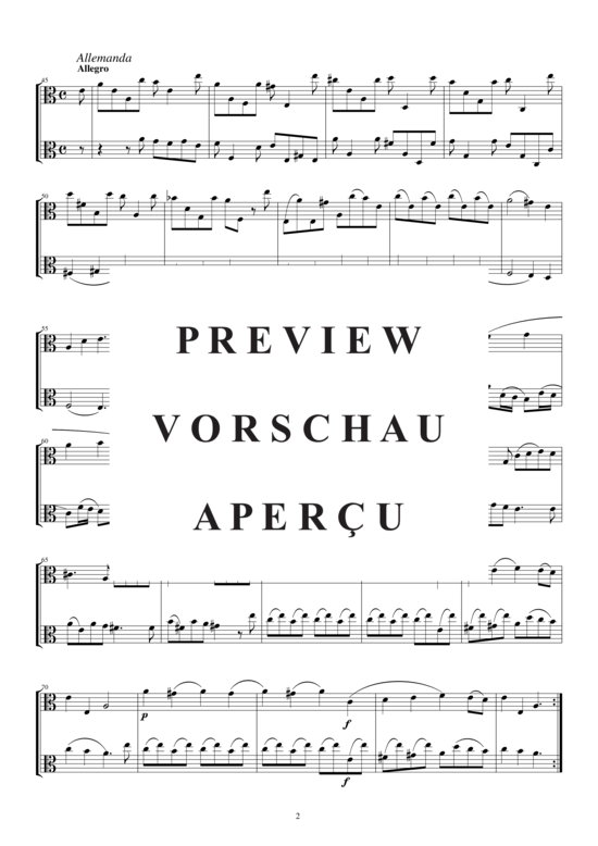 Product gallery: Page 3 of 5 Sonate für zwei Bratschen, , 