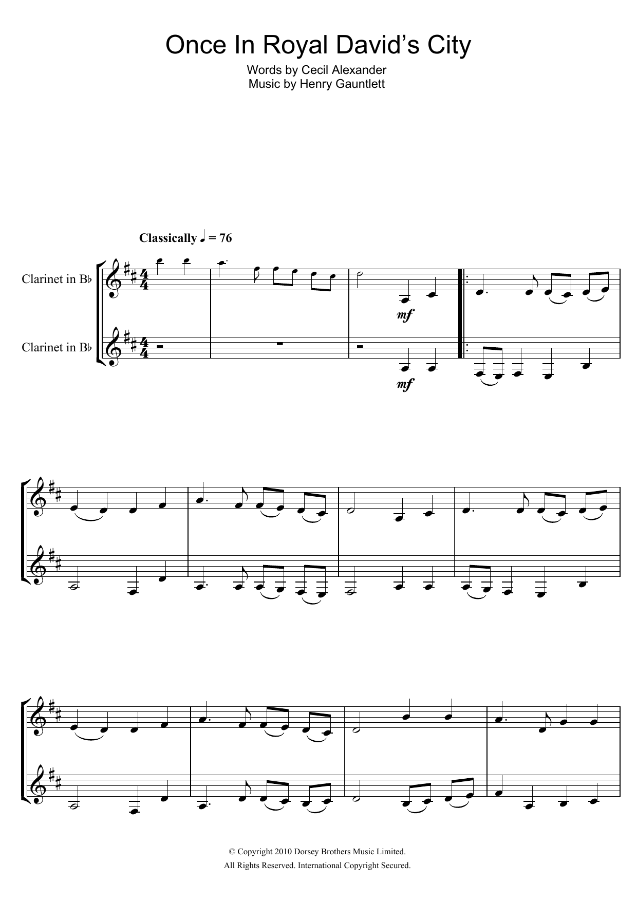 Product gallery: Page 1 of 1 Once In Royal David's City, Traditional Carol