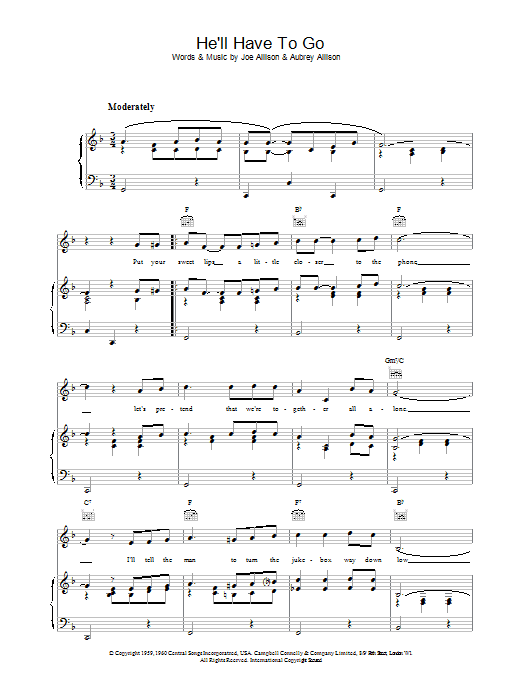 Produktbild zu: He'll Have To Go