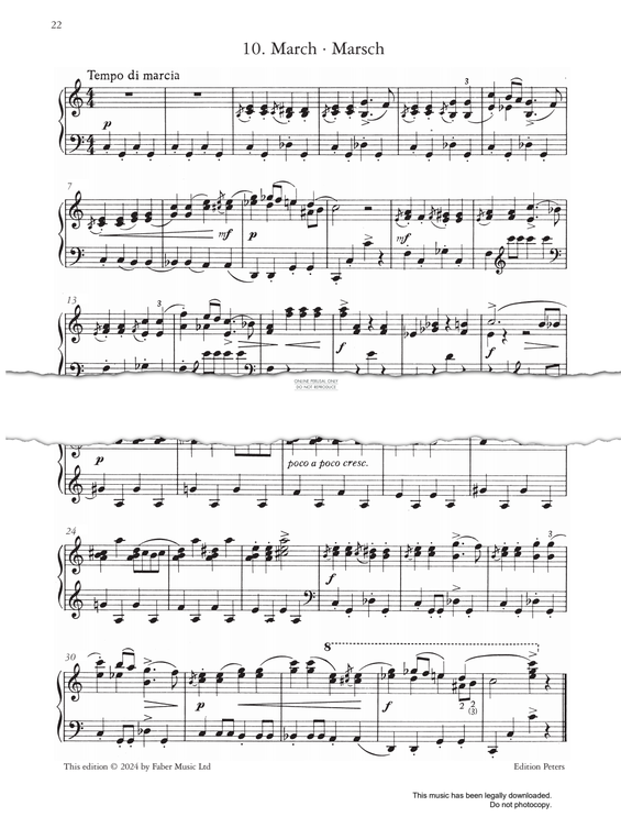 Produktgalerie: Seite 1 von 1 March Op.65, Sergei Prokofiev, Klavier