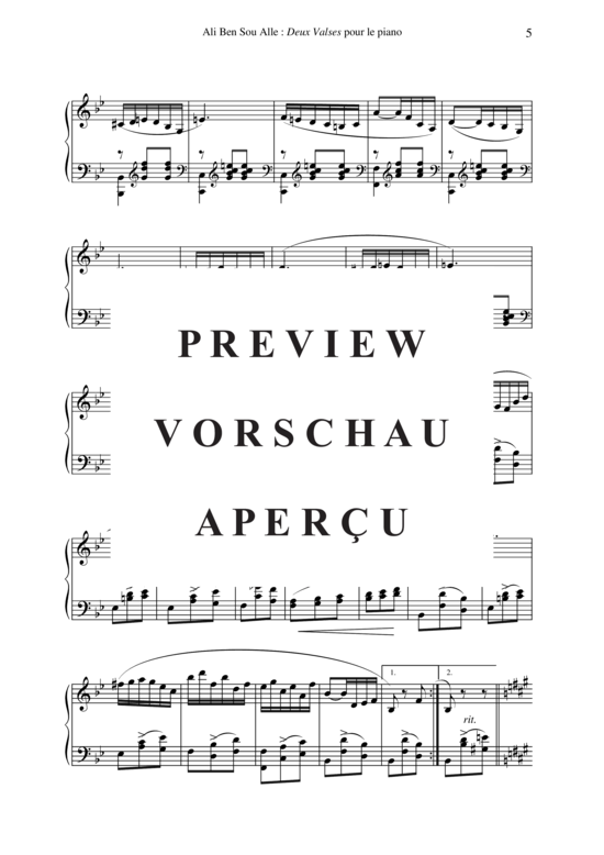 Product gallery: Page 6 of 14 Deux Valses , , Piano Solo