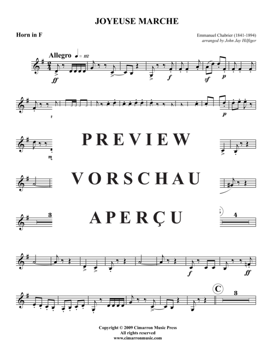 Produktgalerie: Seite 19 von 21 Joyeuse Marche  , , (Holzbläser-Quintett)