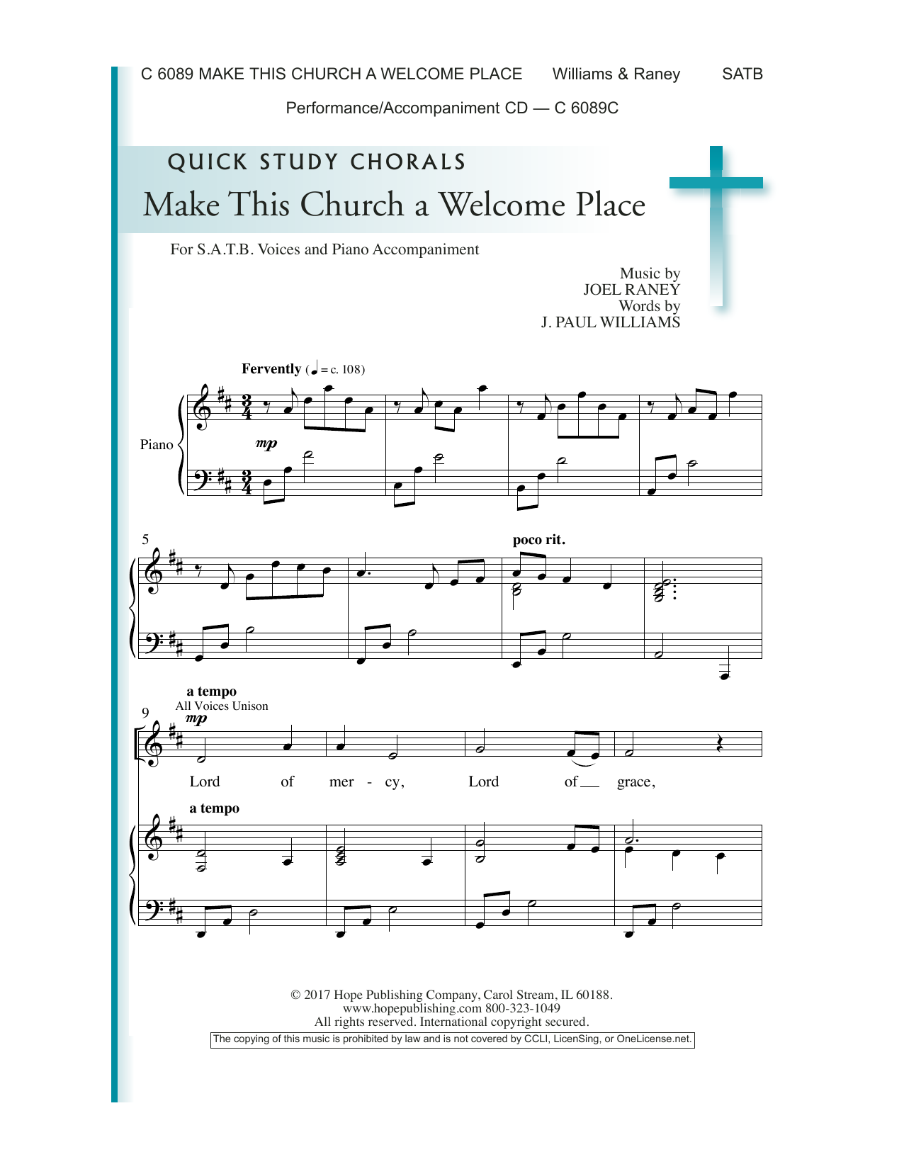 Product picture to: Make This Church A Welcome Place