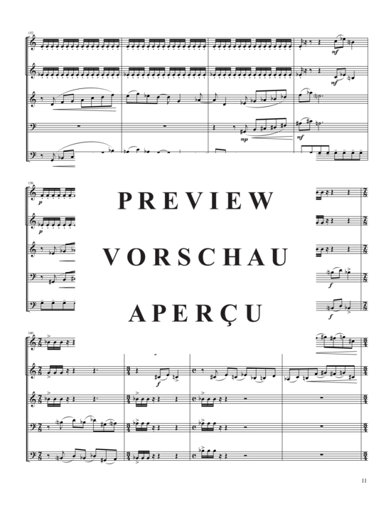 Produktgalerie: Seite 12 von 21 Quintet No. 1 for Brass , , (Blechbläserquintett)