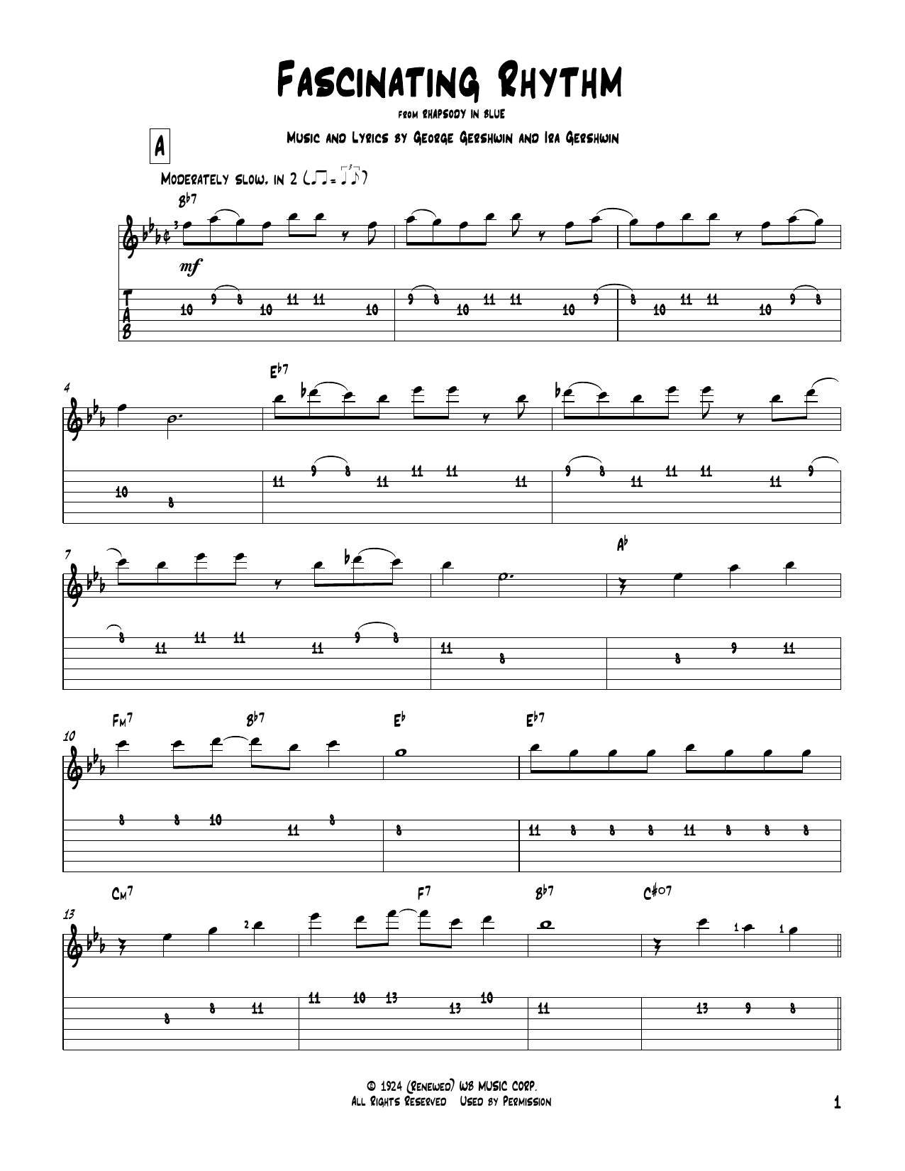 Produktbild zu: Fascinating Rhythm