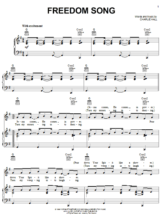 Produktbild zu: Freedom Song