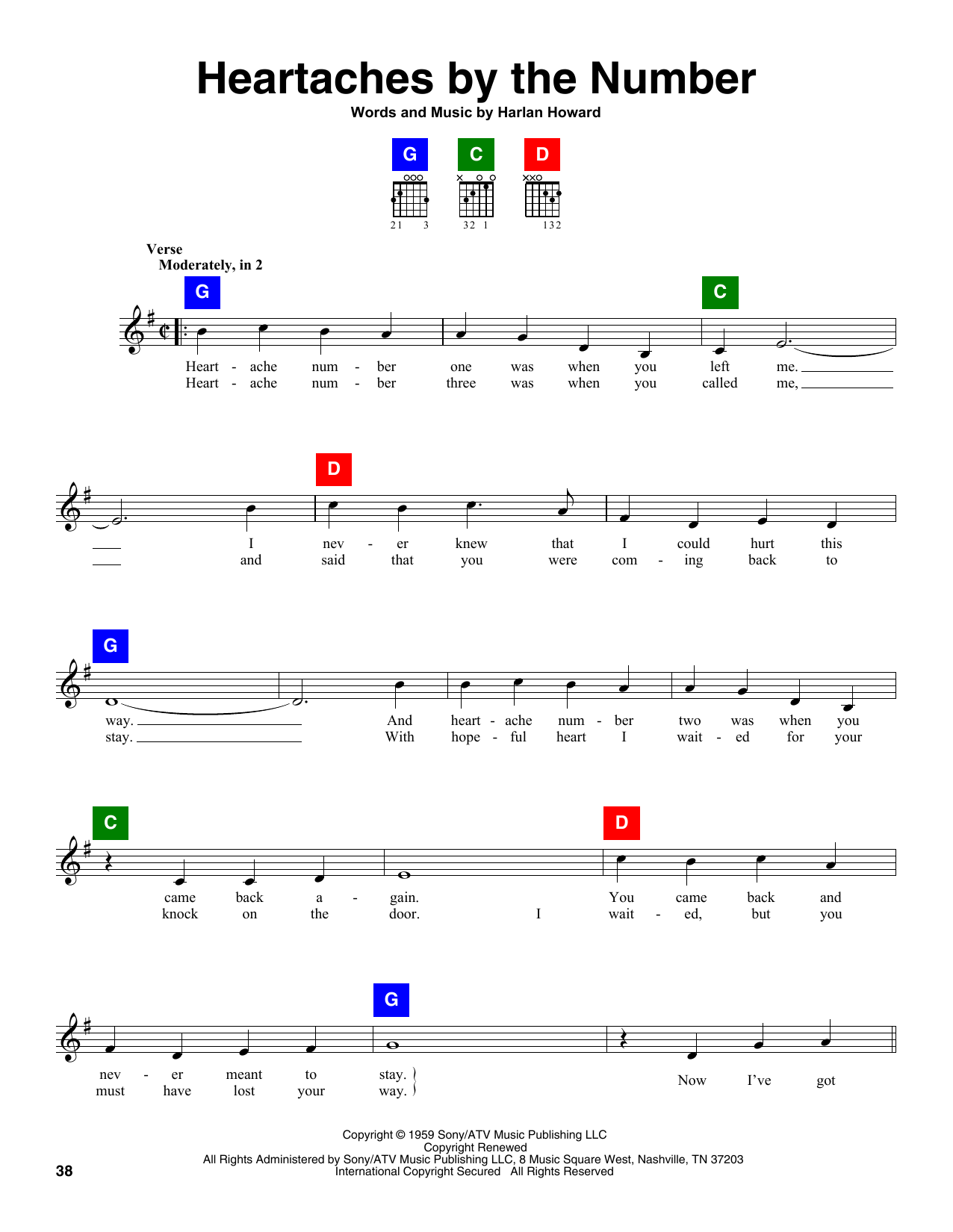 Produktbild zu: Heartaches By The Number