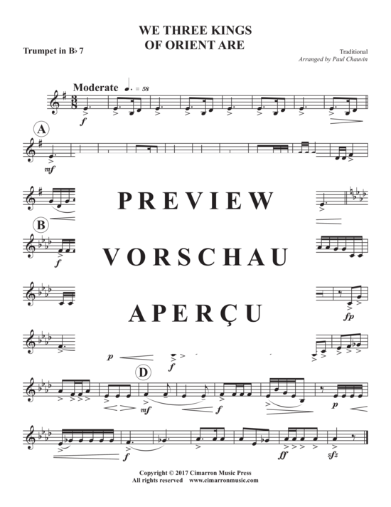 Product gallery: Page 12 of 12 We Three Kings of Orient Are , , (Trumpet ensemble 1-7 trumpets)