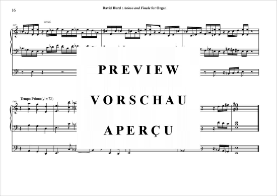 Product gallery: Page 17 of 17 Arioso and Finale , , (Orgel Solo)