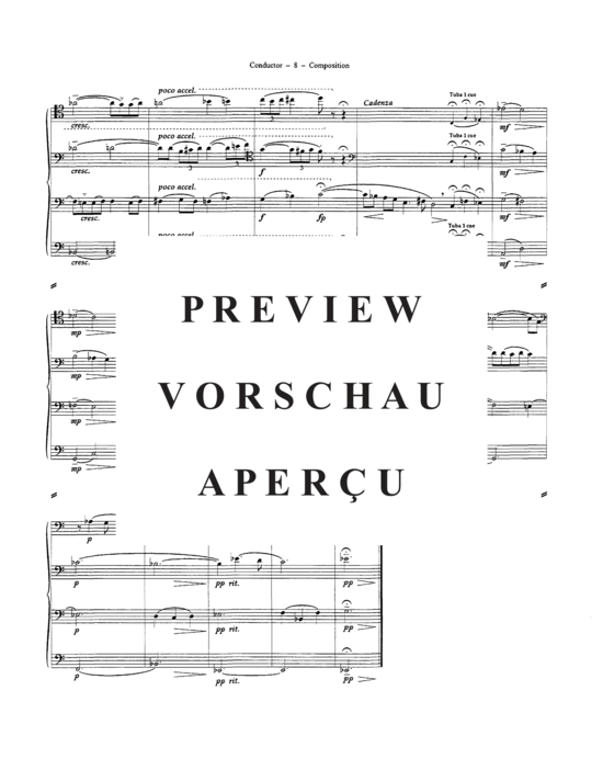 Product gallery: Page 10 of 21 Composition , , (Tuba Quartett EETT)
