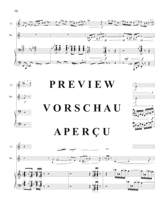 Product gallery: Page 13 of 21 Passage to Eden , , (clarinet, horn and piano)