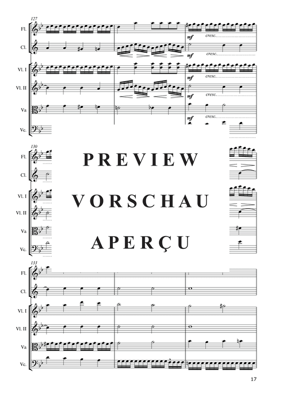 Product gallery: Page 19 of 21 Hommage à la Pologne (2015) , ,  (ensemble for violin solo, piano, flute, clarinet + string quintet)