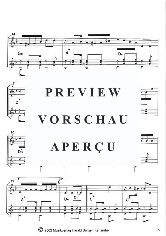 Produktgalerie: Seite 8 von 11 7 Duos für Melodieinstrument und Gitarre, , Querflöte oder Melodieinstrument in C und Gitarre